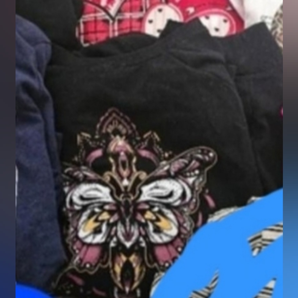 Black Butterfly Sweatershirt